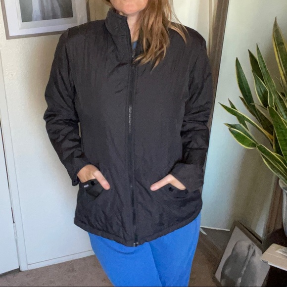 prana insulated black quilted puffy zip up  jacket sz medium
Women’s - Picture 1 of 12